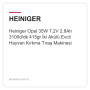 Heiniger Opal 35W 7.2V 2.8Ah 3100d/dk 415gr İki Akülü Evcil Hayvan Kırkma Tıraş Makinesi
