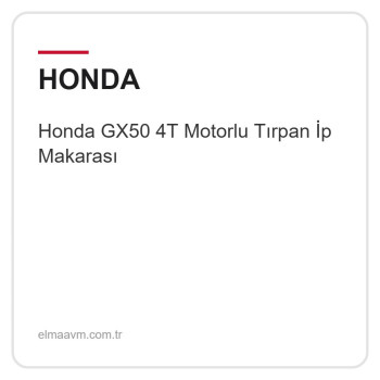Honda GX50 4T Motorlu Tırpan İp Makarası
