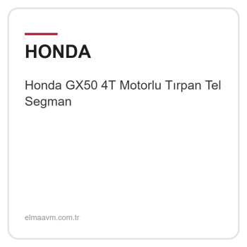 Honda GX50 4T Motorlu Tırpan Tel Segman