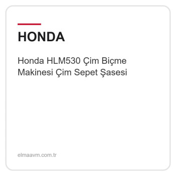 Honda HLM530 Çim Biçme Makinesi Çim Sepet Şasesi