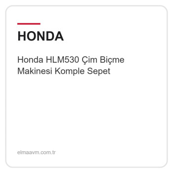 Honda HLM530 Çim Biçme Makinesi Komple Sepet