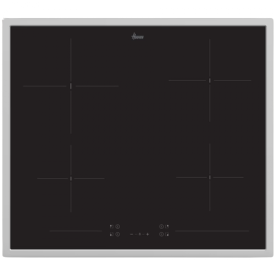 Hoover H HOB 300 HH64CC/TK 4 Gözlü Vitro Seramik Dokunmatik Siyah Ankastre Elektrikli Ocak