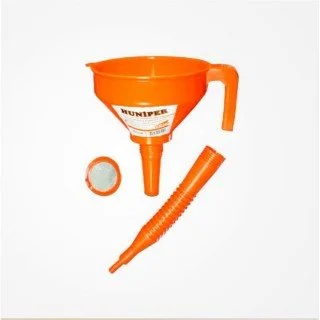 Huniper 1.6lt 40x59x50 Polietilen Çelik Süzgeç Spriral Borulu Huni