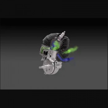 Husqvarna 545RX 2.8bg 2.1kW 45.7cc Şaft32mm 8.9kg Yan Tip Benzin Motorlu Tırpan
