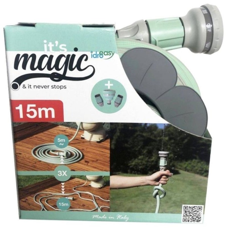 İdroeasy 2720 15m 1/2inc Magic Soft Smart Sihirli Hortum İdroeasy 2720 15m 1/2inc Magic Soft Smart Sihirli Hortum