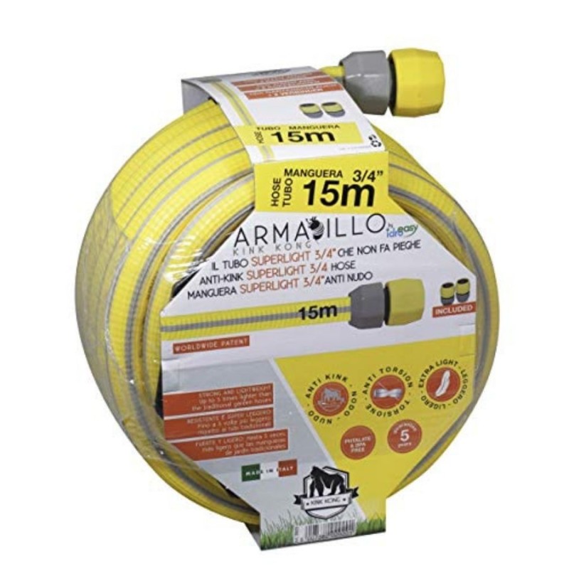 İdroeasy 2920 Armadillo Kınk Kong 15m 3/4inc Superlıght Sulama Hortumu