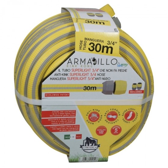 İdroeasy 2950 Armadillo Kınk Kong 30m 3/4inc Superlıght Sulama Hortumu
