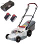 Ikra 77010300 ICM 2/2037/SF8A110JW 40V 2.0Ah 37cm 40dk/sa 40lt Akü Dahil Akülü Çim Biçme Makinesi
