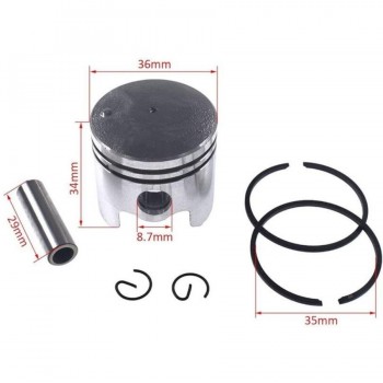 Ikra IBKH33 Çok Amaçlı Motorlu Tırpan ve Bahçe Seti Segman Hariç ?mm Piston