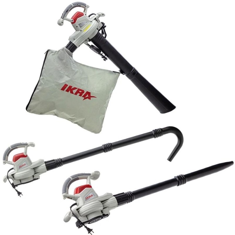 Ikra IEBV 3200 E 3200w Elektrikli Üfleme ve Toplama Makinesi