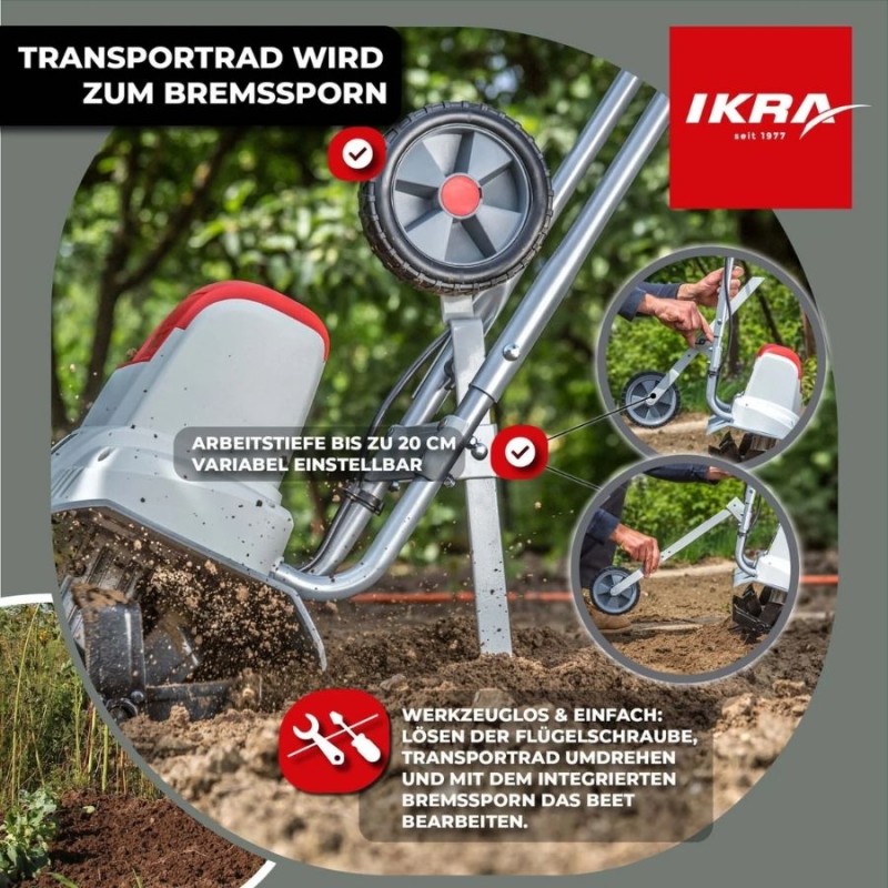 Ikra IEM 800 S 800w Elektrikli Çapa Makinesi