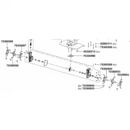 Ikra YD 70300892 Flexo FEM 1500 Elektrikli Çapa Makinesi Sol Dış Çapa Bıçağı