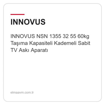 INNOVUS NSN 1355 32 55 60kg Taşıma Kapasiteli Kademeli Sabit TV Askı Aparatı