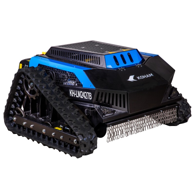 Koham KH LM2427B 452cc 12kW 68cm 30 120cm 47m/dk 285kg Kumandalı Paletli Benzinli Çayır Biçme Makinesi