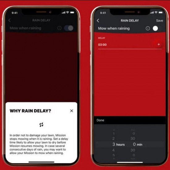 Kress KR121E Mission 1000i Ultrasonic Çim Biçme Robotu
