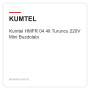 Kumtel HMFR 04 4lt Turuncu 220V Mini Buzdolabı