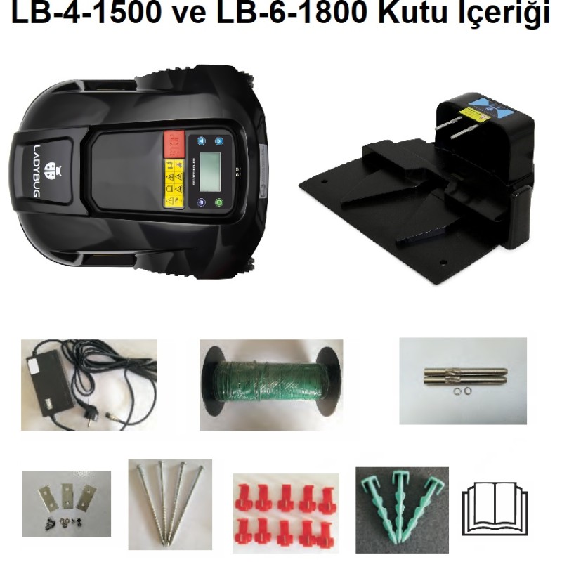 Ladybug LB 4 1500 Çim Biçme Robotu