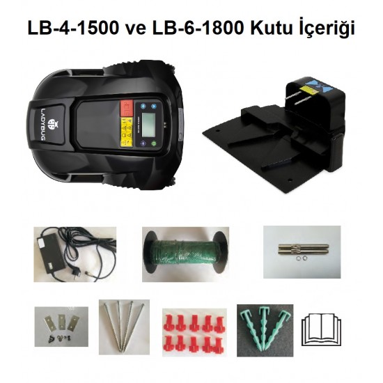 Ladybug LB 6 1800 Çim Biçme Robotu