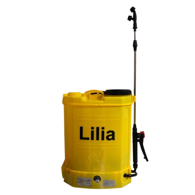 Lilia 16lt 130cm 5.5kg 12V 8Ah Sırt Tipi Akülü İlaçlama Makinesi