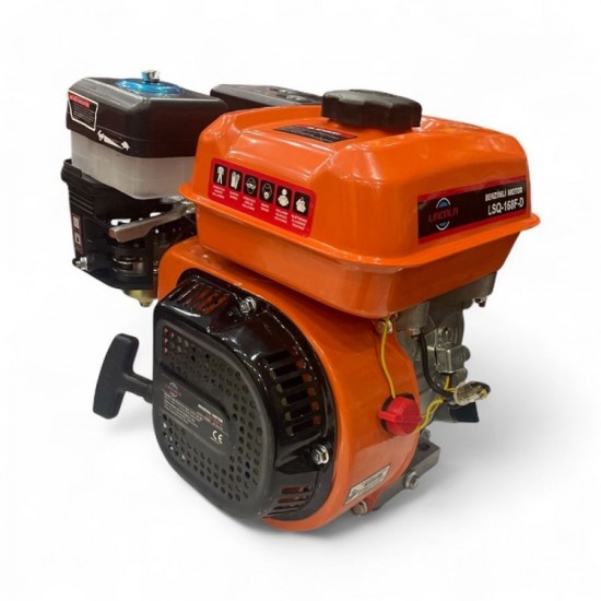 lincoln 168F 170F 7bg 212cc 5.2kW 19mm 3600 dev/dk 18kg İpli 4T Benzinli Hava soğutmalı Kamalı Sadece Motor