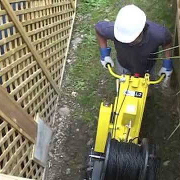 Line Ward L2 Dizel Kablo Boru Döşeme Makinesi