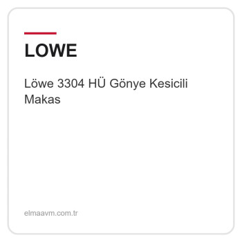 Löwe 3304 HÜ Gönye Kesicili Makas