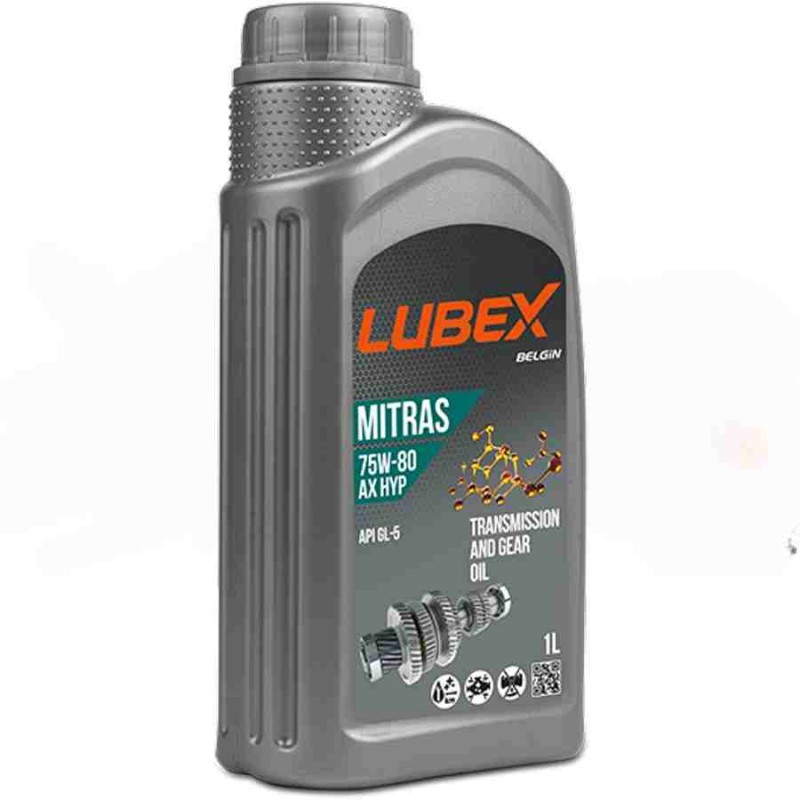 Lubex Mitrax AX HYP 75W 80 1ltx1ad Diferansiyel Şanzıman Dişli Kutusu Yağı