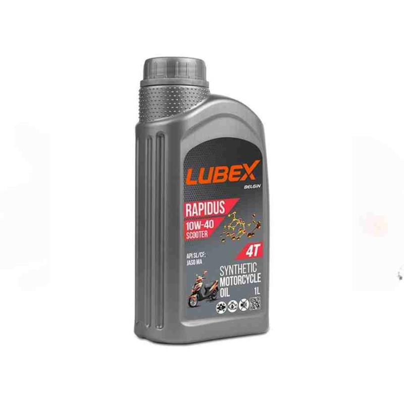Lubex Rapidus Scooter 10W 40 1ltx1ad 4T Dört Zamanlı Motor Yağı
