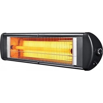 Luxell EX 23 2300w Duvar Tipi Siyah İnfrared Ecoray Isıtıcı