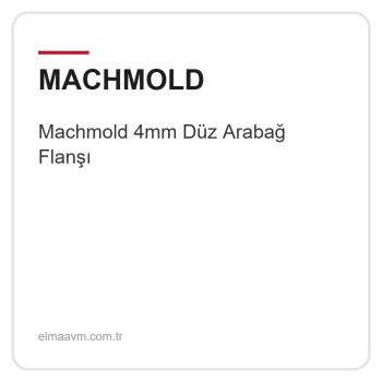 Machmold 4mm Düz Arabağ Flanşı