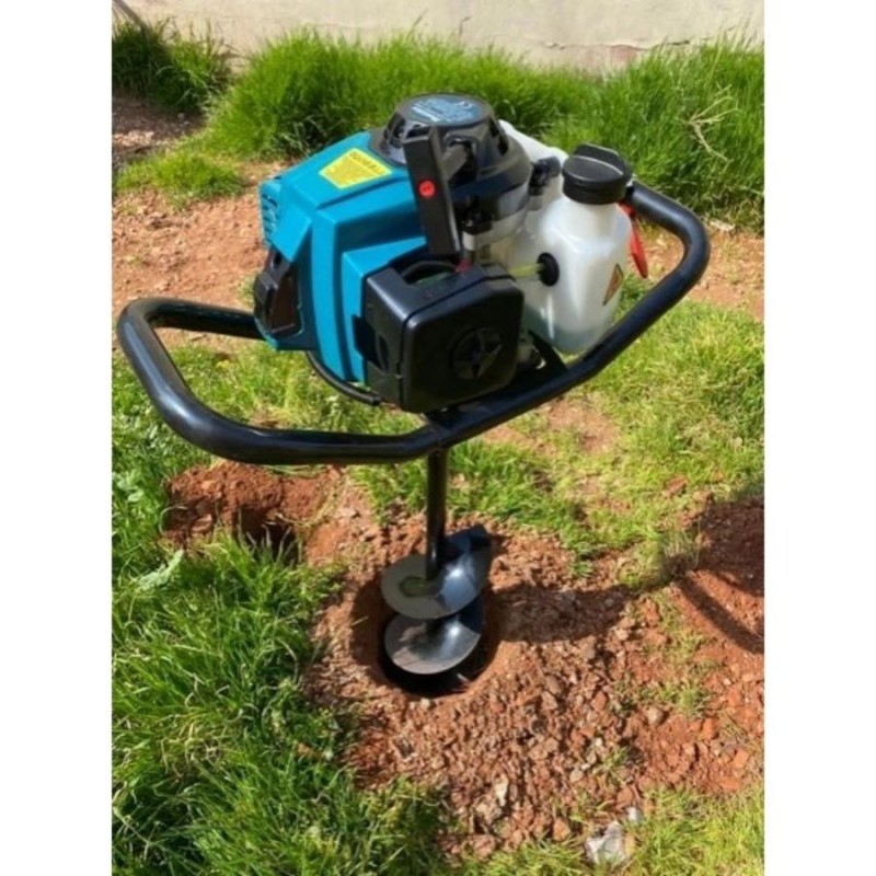 malika CQ206 5.8bg 4.2kW 63cc 80cm 9500 Devir/Dk 1.2lt 18kg 2T Benzinli Toprak Burgu Makinesi