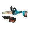malika DJ10 750W 21V 4Ahx2Ad li ion 1/4inç 28.5diş 30cm Dal Kesme Budama Akülü Mini Testere