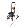 malika GX10FR 110bar 800W 240V 6lt/dk 5mt 6kg Tekerli Basınçlı Elektrikli Yıkama Makinesi