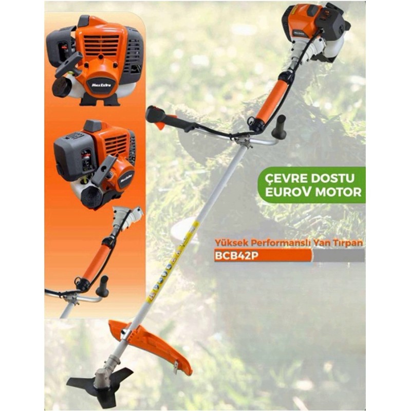 Max Extra BCB42P 2.2bg 1.7kW 42cc 0.75lt Yan Tip Benzin Motorlu Tırpan