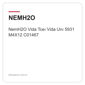 NemH2O Vida Tceı Vida Unı 5931 M4X12 C01467