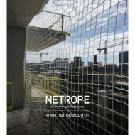 netrope 2x2cm 1.5 ila 3mm İp Kalınğı Kopmaz Kuş Filesi