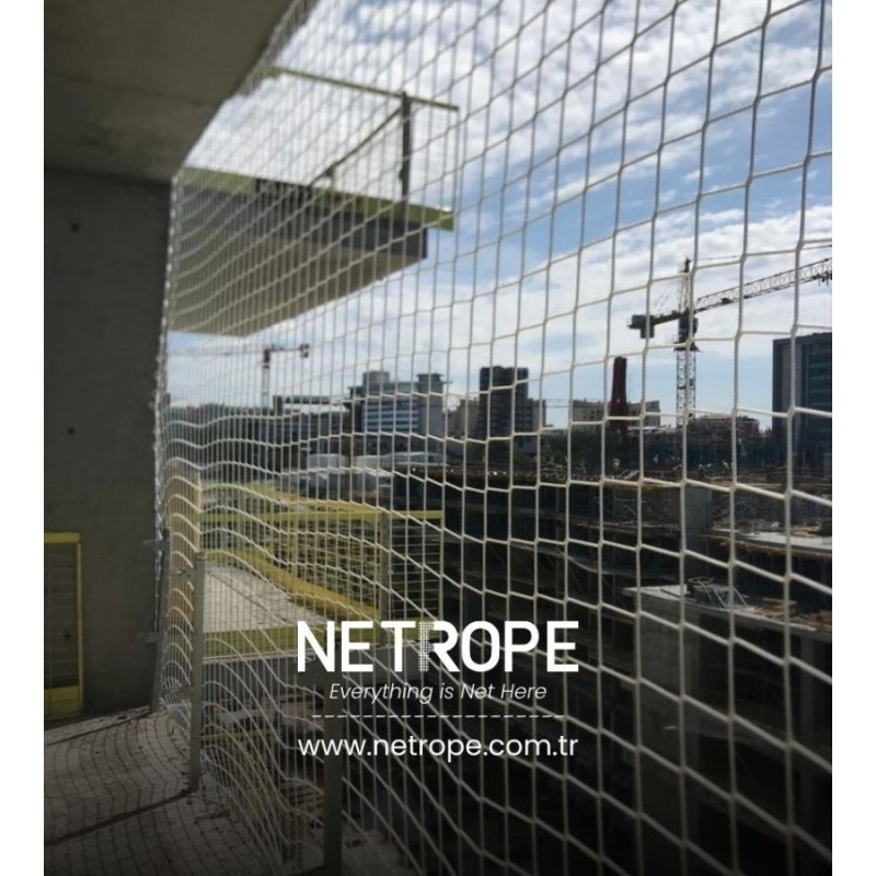 netrope 2x2cm 1.5 ila 3mm İp Kalınğı Kopmaz Kuş Filesi