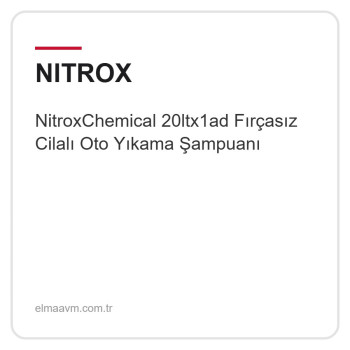 NitroxChemical 20ltx1ad Fırçasız Cilalı Oto Yıkama Şampuanı