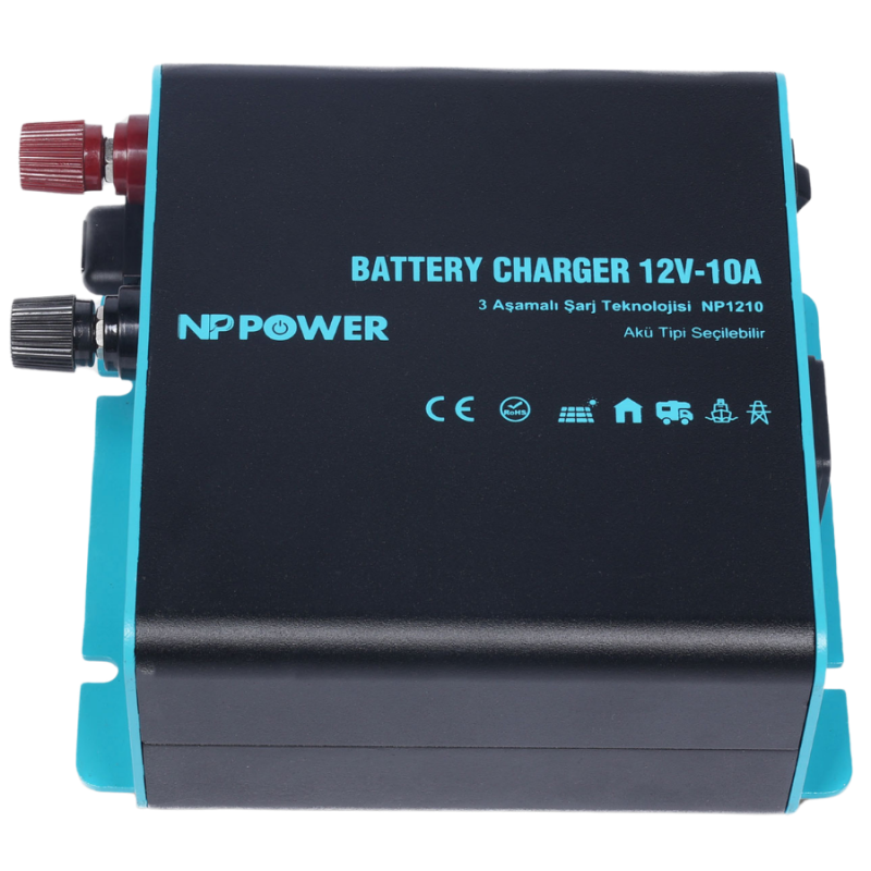 Np Power NP1210 12V 10Ah 14.6Vdc Akü Şarj Cihazı