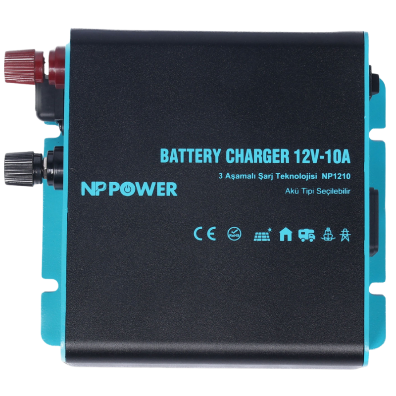 Np Power NP1210 12V 10Ah 14.6Vdc Akü Şarj Cihazı