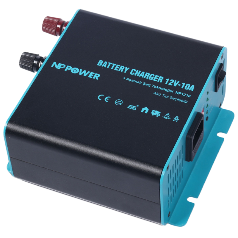 Np Power NP1210 12V 10Ah 14.6Vdc Akü Şarj Cihazı