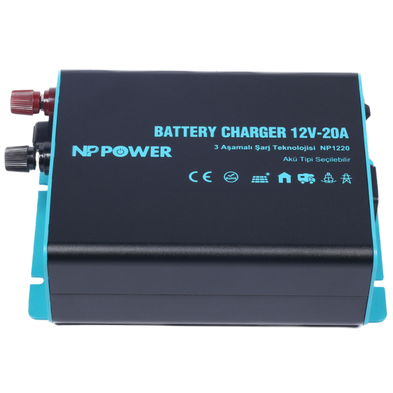 Np Power NP1220 12V 20Ah 14.6Vdc Akü Şarj Cihazı
