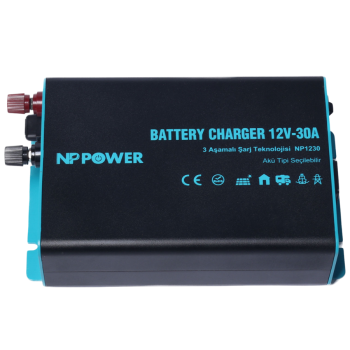 Np Power NP1230 12V 30Ah 14.6Vdc Akü Şarj Cihazı