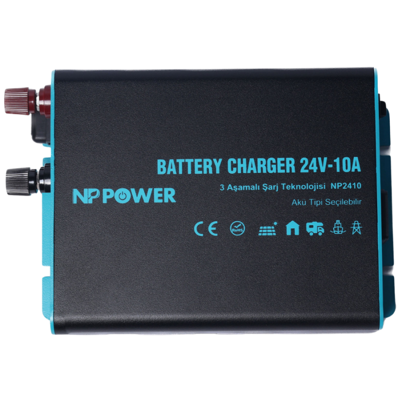 Np Power NP2410 24V 10Ah 29.2Vdc Akü Şarj Cihazı