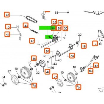 Oleo Mac 66070099R G53TK PLUS4 Kısa Şanzıman Yayı Oleo Mac 66070099R G53TK PLUS4 Kısa Şanzıman Yayı