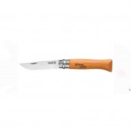 Opinel 09 9cm 49gr İnox 55 57 HRC Kayın Sap Tamirci Avcı Çakısı