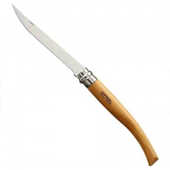 Opinel 12 12.5x15xx27.5x1cm 49gr İnox 12C27 Kayın Sap Fleto Çakısı