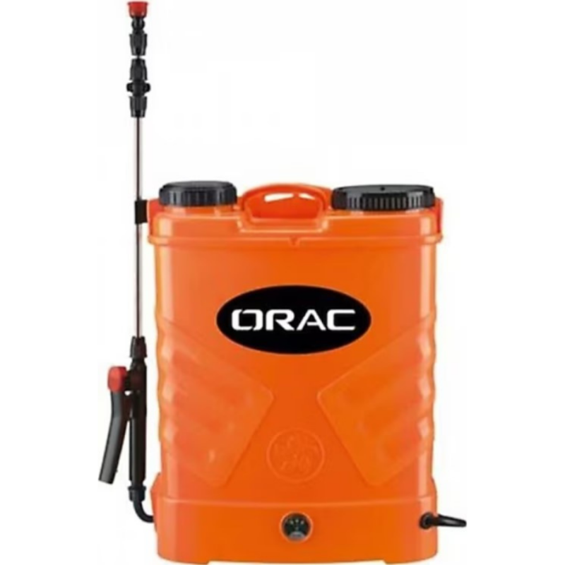 Orac 16lt 130cm 5.5kg 12V 8Ah Sırt Tipi Akülü İlaçlama Makinesi