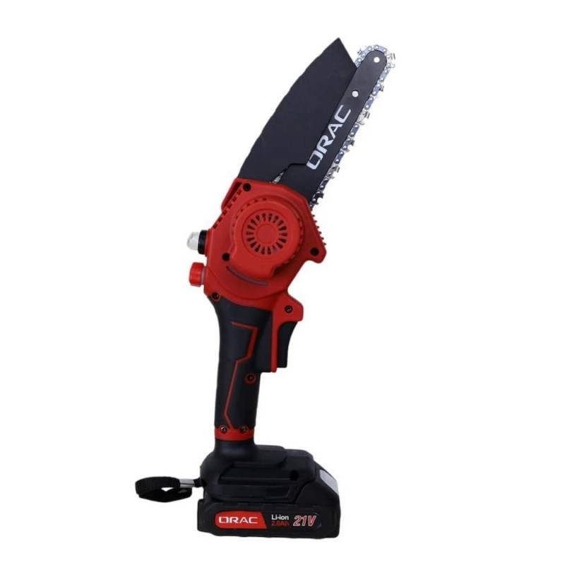 Orac OCS216 300W 21V 2Ah 15cm 1/4 18.5diş 2.4kg Çift Dal Kesme Budama Akülü Mini Testere