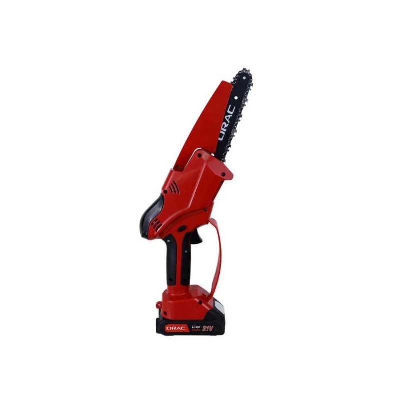 Orac OCS216X 400W 21V 2Ah 15cm 1/4 18.5diş 2.4kg Çift Dal Kesme Budama Akülü Mini Testere